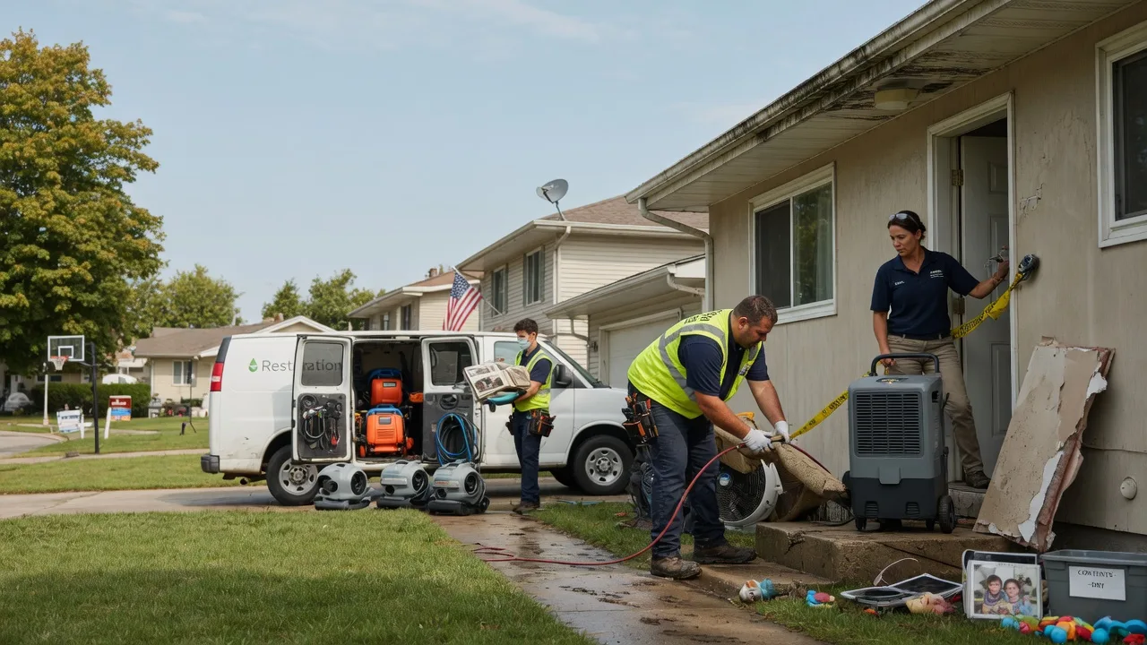 Water Damage Restoration in Van Buren, OH near me